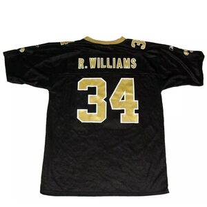 Ricky Williams New Orleans Saints Reebok Jersey Kids Youth Sz. Large Nfl